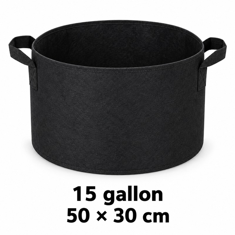 Felt Grow Bags for Vegetables, Strawberries & Flowers – Breathable