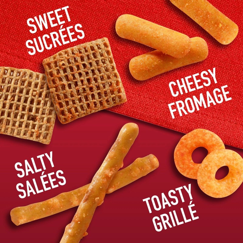 Christie Bits & Bites Barbecue Flavor Cracker Snack Mix, 145g/5