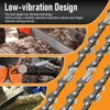 Anxingo 4 Pack 18 Inch Chainsaw Chain, 3/8" LP Pitch