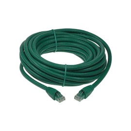 SF Cable 100ft Cat 6A Unshielded (UTP) Ethernet Network Cable, 500MHz, 24AWG - Green