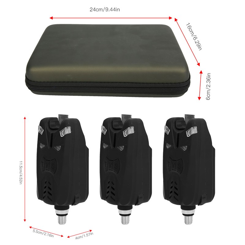 Fish Bite Alarms Swinger Set High Sensitivity Accessory for Bait