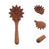 Minkissy Luxury Wooden Head Massager Ergonomic Scalp Scraping Tool for