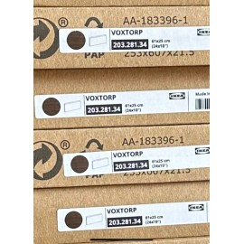 IKEA Qty 1 New IKEA Walnut Effect VOXTORP 24x10 " (61x25 cm) Drawer Front 203.281.34