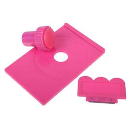 SHANY Stamping Nail Art Set (Nail Art Image Plate Holder, Scraper, Stamper)