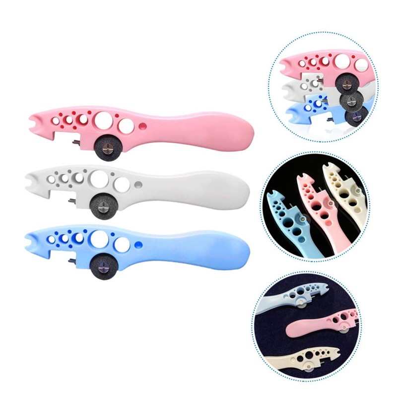 LABRIMP 3pcs Ampule Bottle Opener and Breaker Tool Grinder Wheel