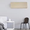 PATIKIL 37.8 Inch Air Conditioner Cover, Indoor AC Cover Knitted