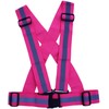 High Visibility Speedyweb Elastic Reflective Safety Vest Harness Jogging Strap