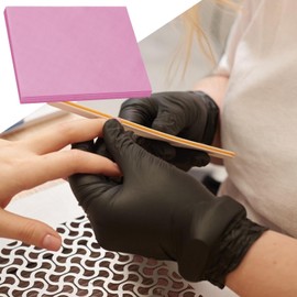 Nail Dust Collector Sheets - 100piece Nail Fan Dust Collector,Professional Extractor Paper Collecter for Women Practice Home Salon Training