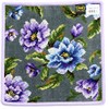 FEILER AMETHYST BLOOM Amethyst Bloom Handkerchief, 9.8 x 9.8 inches
