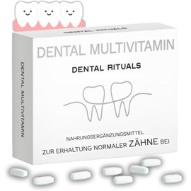 One‑A‑Day Daily Multivitamin to Support Dental Health - 30 Tablets - High Dose Vitamins A, C, D3, B Complex & Minerals (Taste-Free)