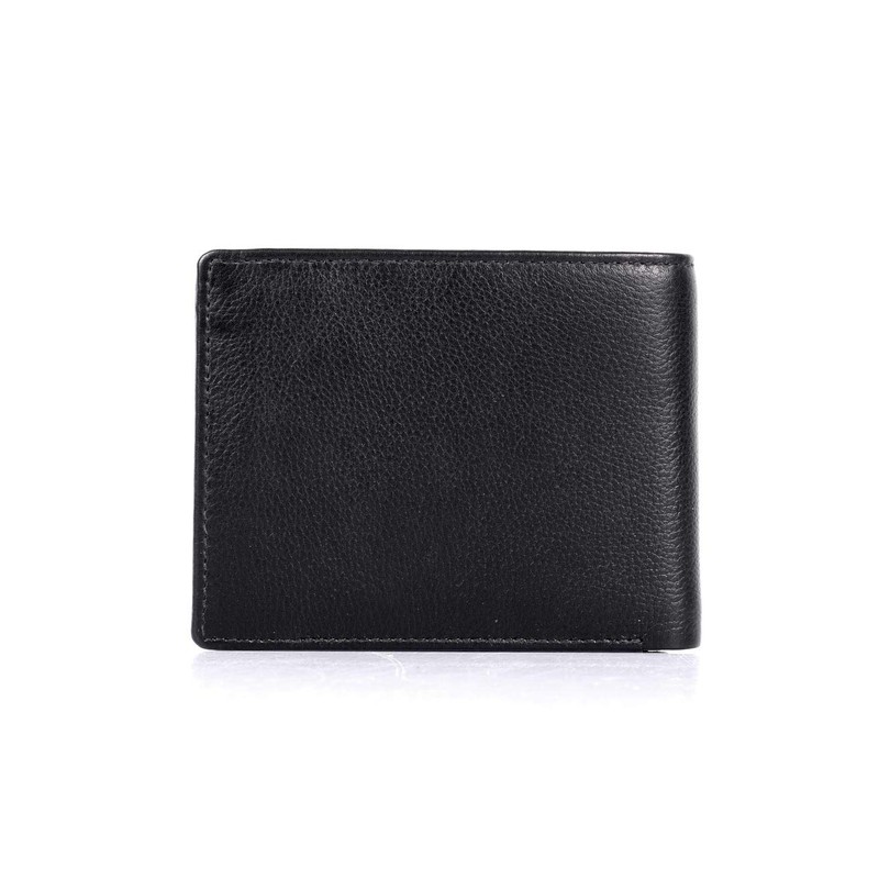 Karla Hanson Men's RFID Blocking Leather Bifold Wallet with Coin