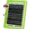 Kmilro Fluffy Lash Clusters 10-18mm Long 100D Thick Cluster Eyelash