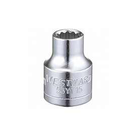 Socket, Steel, Chrome, 7 mm