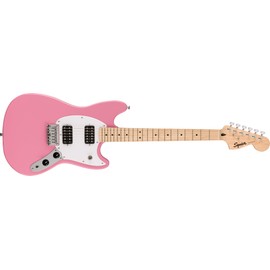 Squier 6 String Solid-Body Electric Guitar, Right, Pink (0373702555)