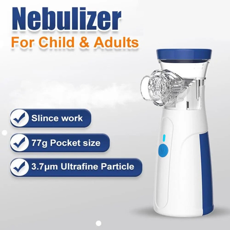 Lvozize Nebuliser Machine for Adults & Kids, Handheld Cool Mist