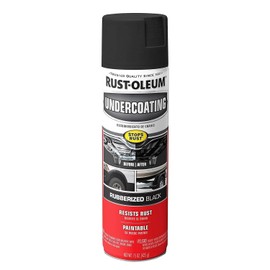 Rust-Oleum 248657 Rubberized Undercoating Spray, 15 oz, Black