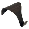 PICTURE RAIL MOULDING HANGING HOOKS BRONZED ( pack of 25