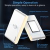 PZSUNLY Motion Sensor Night Light LED Rechargeable Magnetic Stair Lights