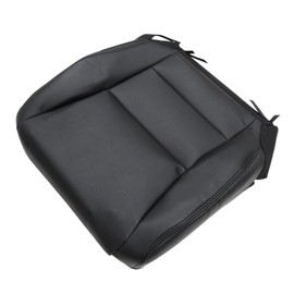 Priprilod Black Leather Front Driver Side Bottom Replacement Seat Cover Compatible with Honda Accord Sedan 2013 2014 2015 2016 2017