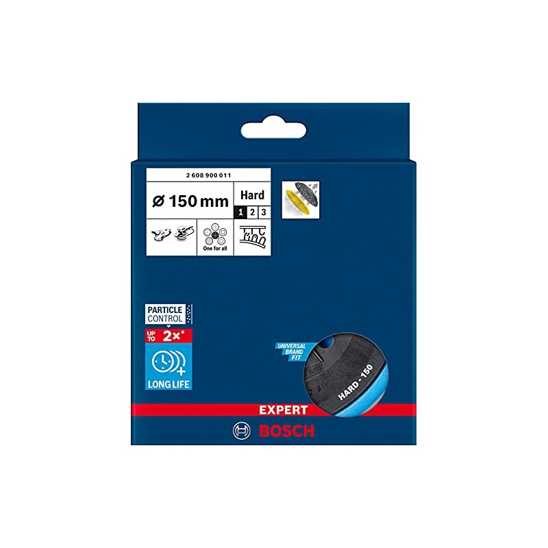Bosch Professional 1x Expert Multihole Backing Pad for Bosch (Version