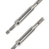 3Pcs Self-Centering Hinge Drill Bit Set - 1/4" Hex Shank