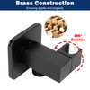 NearMoon Brass HandHeld Shower Head, Luxury High Pressure Shower Kit
