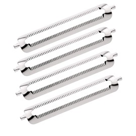 TURBO PRODUKTE Set of 4 Original Replacement Blades for Turbo Peeler and Peeler from Other Manufacturers, Robust Stainless Steel, Extra Wide 7 cm