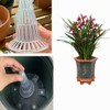DACUAN 5 Pack Plastic Flower Pot Hole Mesh Pad Cone