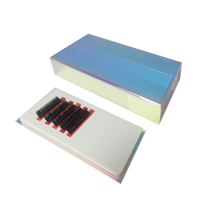 Acrylic Eyelash Pallet Organizer Box, Grafting Eyelash Clear Makeup Display