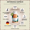 Activated Carbon Capsules 540x - Optimal High Dose with 2000