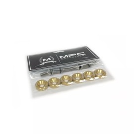 MPC Motorsport Fender Washers Dress Up Bolt Kit Civic Integra RSX EK [Gold]