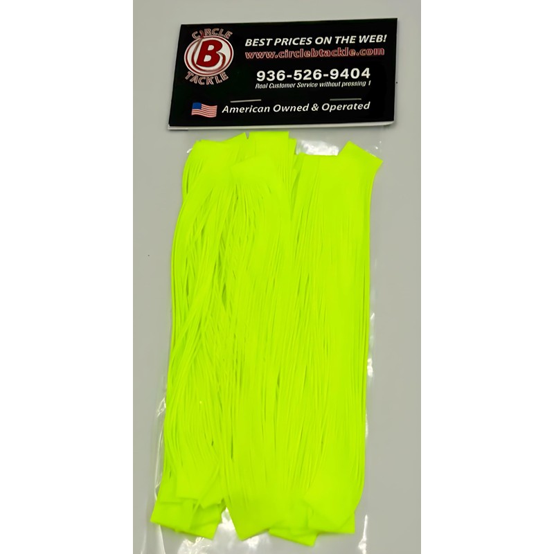 Glow in The Dark Skirts and Firetip Rubber Skirts Replacement