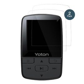 dipos I 2x Screen Protector 9H Clear Compatible with YOTON YM03 MP3 Player Protective Film Anti-Shock Film