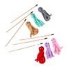 hokojix Lovely Cat Toy Funny Simulation Fish Furry Octopus Funny
