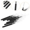 VICASKY 100pcs Portable Eyebrow Spoolie Brush Compact Eyelash Comb for