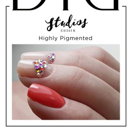 DIDIER LAB - Studios Gel Polish Never Stop - Professional Manicure Pedicure Products - Rich Pigment for Complete Nail Coverage - Flawless Shine - Suitable for Beginners - For UV Lamp - Gift for Women