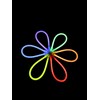 Knizs Mega Glow Sticks Party Pack in 6 Colours Mix