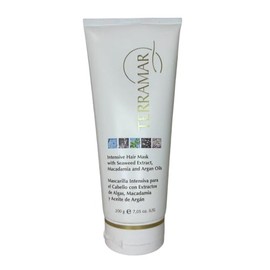 Generic Terramar Mascarilla para el Cabello con Extractos de Algas, Macadamia y Aceite de Argán, Clear