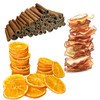 endlosschenken Natural Christmas Decoration, Orange Slices, Apple Slices, Cinnamon Sticks,