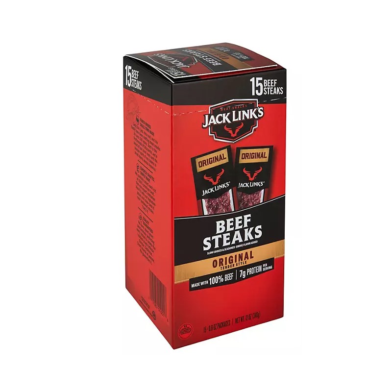 Jack Link’s Original Tender Style Beef Steak 15 ct.