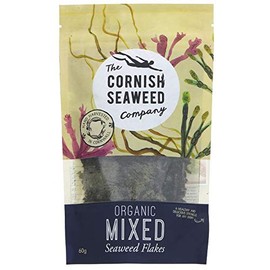 Cornish Seaweed Company Organic Mixed Seaweed Flakes 60g (Pack of 5)