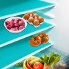 Daixers 10Pcs Refrigerator Liners, Washable Fridge Liner Shelf Mats Refrigerator