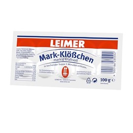 LEIMER Mark Dumplings 200 g - Markig Powerful Dumplings as a Classic Soup Insert (1 x 200 g)