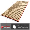 Art3d 4-Piece Wood Slat Acoustic Panels for Stylish Decor and