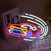 Car Neon Sign for Wall Decor, Racing Car Led Neon