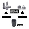 19pc External Torx Plus Socket Set 6 Point EP Socket