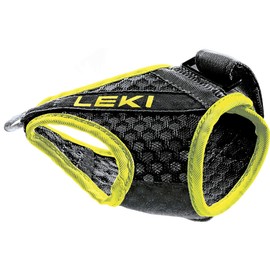 LEKI Unisex Adult Trigger Shark Frame Strap Mesh, Black/Yellow, S-M-L