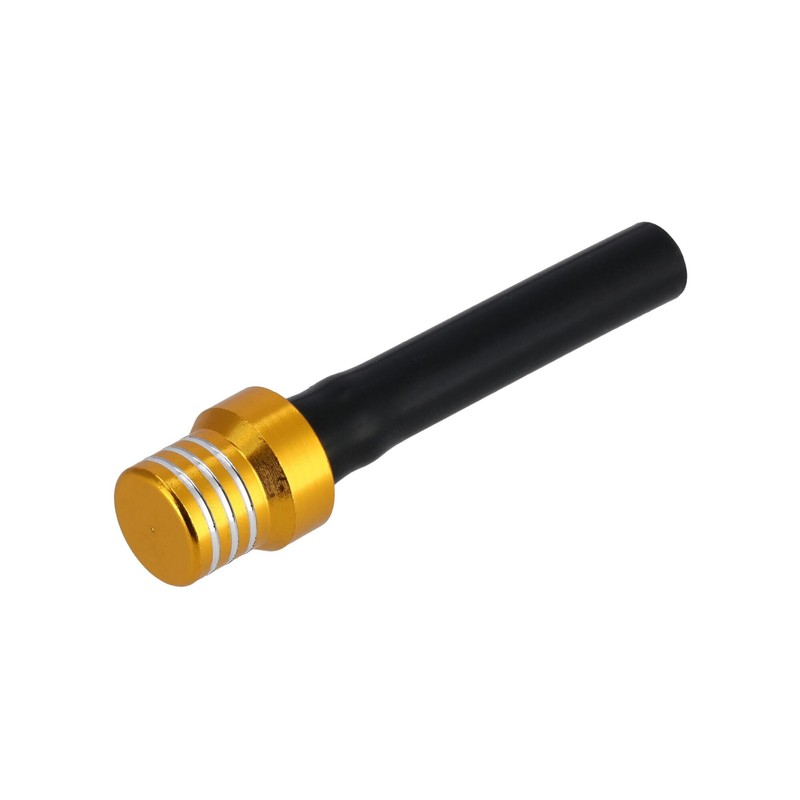 Fuel Cap with Bleed Valve, Gold/Chrome - for Simson S50,
