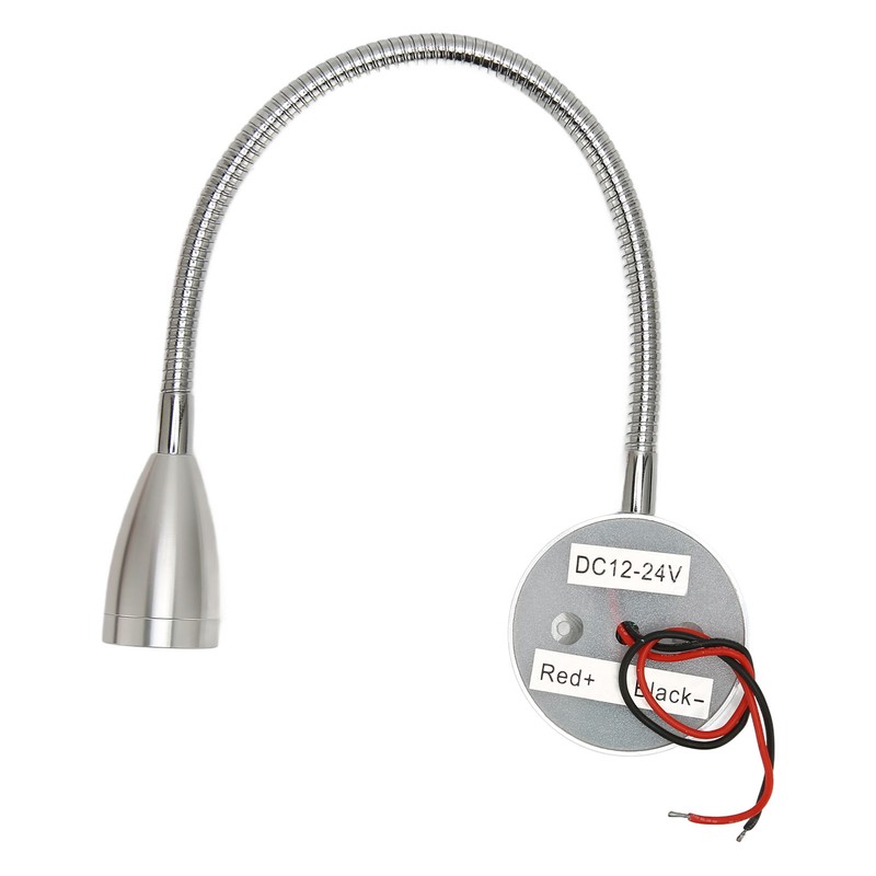 LED Wall Mounted Reading Light Touch Control 3 Color Temperature