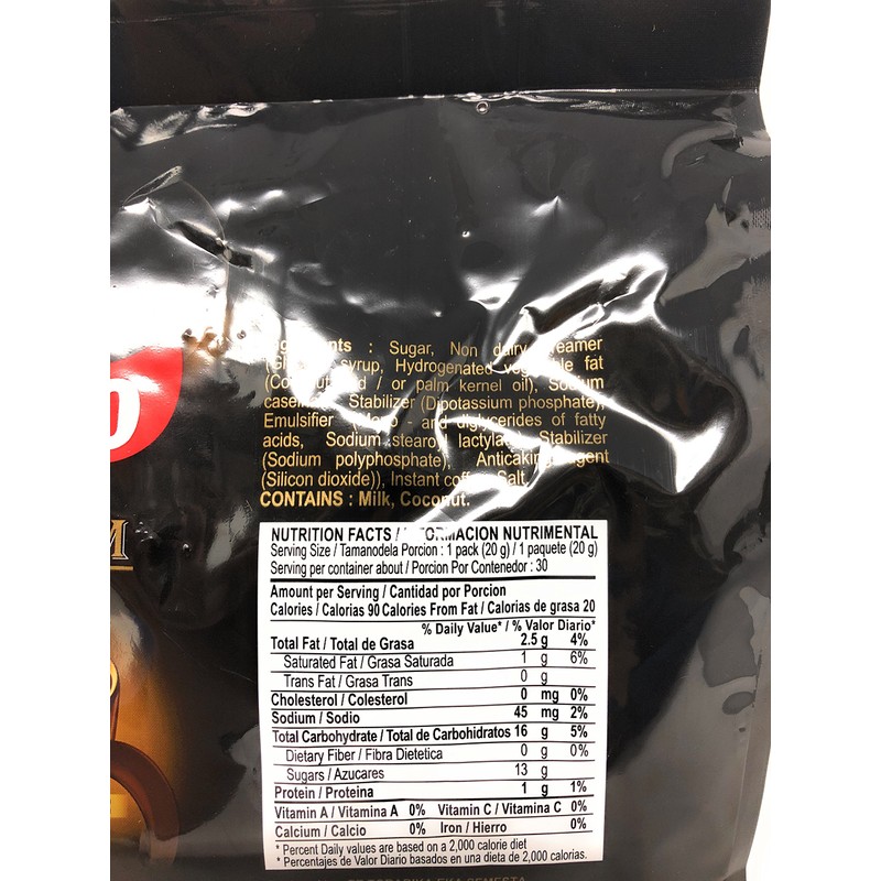 2 Packs Kopiko 3 in 1 Instant Coffee, 21.2 oz,